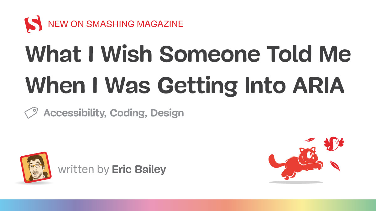 What I Wish Someone Told Me When I Was Getting Into ARIA