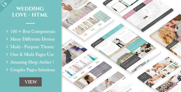 Wedding - HTML Template