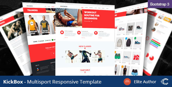 Kickbox - Multisport Responsive Theme