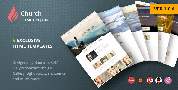 Cross Church HTML Template