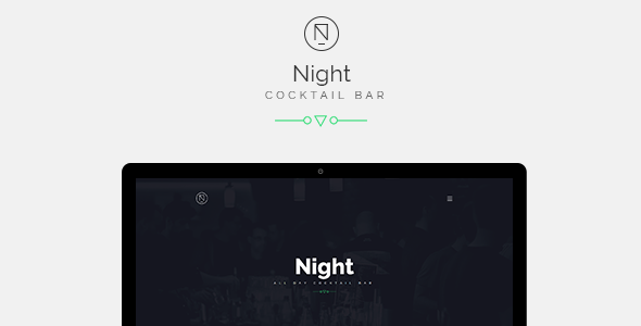 Night | Cocktail Bar / Cafe Bootstrap HTML Template