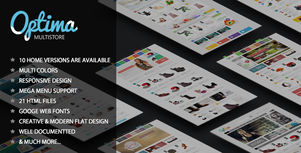 Optima - Fashion Furniture Store HTML Template