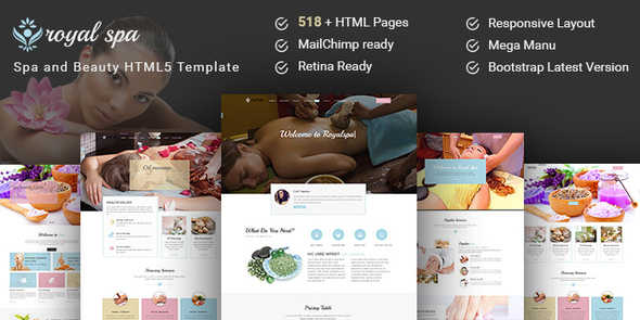 Royal Spa HTML Template
