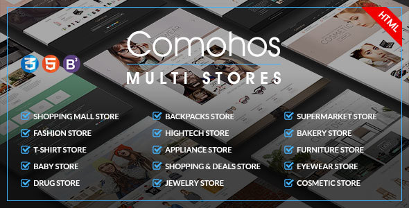 Comohos - MultiPurpose eCommerce HTML5 Template