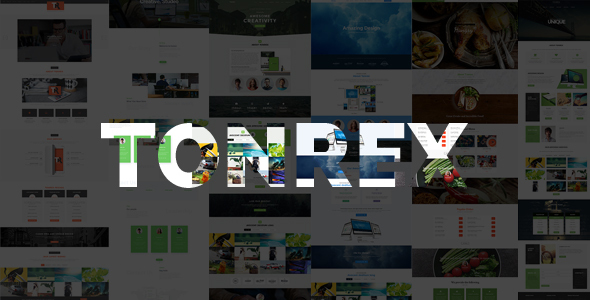 Tonrex - Onepage Multipurpose Template