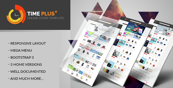 Timeplus  - Mega Store eCommerce HTML Template