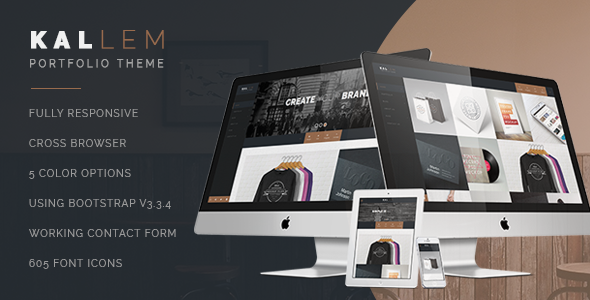 Kallem - HTML Portfolio template