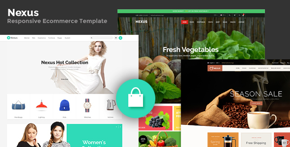 Nexus - Responsive Ecommerce Template