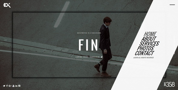 Fin || Responsive Under Construction Template