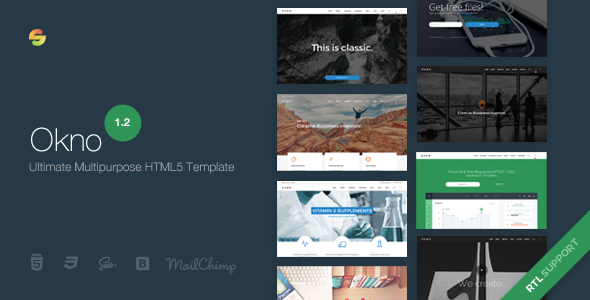 Okno - Ultimate Multipurpose HTML5 Template