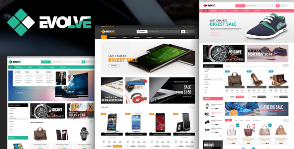 Evolve - eCommerce HTML Template