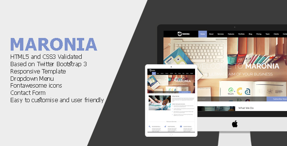Maronia - Multi Purpose Responsive Template