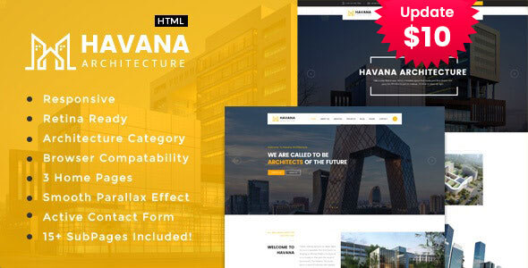 Havana -  Architecture and Interior HTML Template