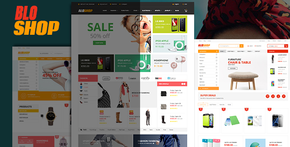 Bloshop - eCommerce Responsive HTML Template