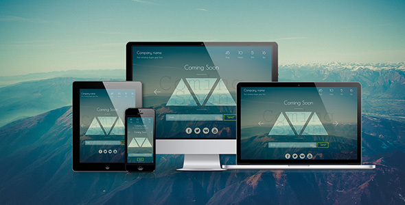 Silence — Coming Soon HTML5 Template
