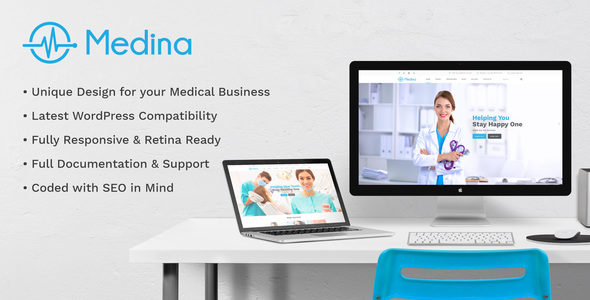 Medina - Medical & Health HTML Template