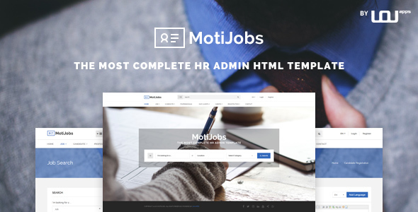 Motijobs - Human Resources Admin HTML Template