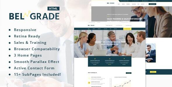 Belgrade - Consulting & Business HTML Template