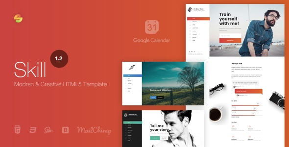 Skill - Modern & Creative HTML5 Template