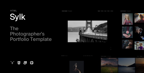 Sylk - Photography Portfolio HTML Template