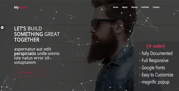 Mytouch - Personal Portfolio Template
