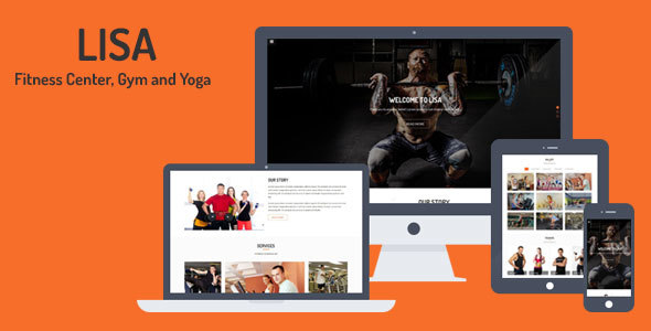 Lisa - Fitness Center, Gym and Yoga Template