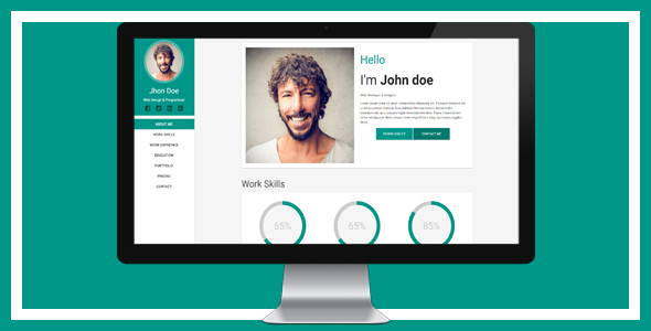 Material CV Template