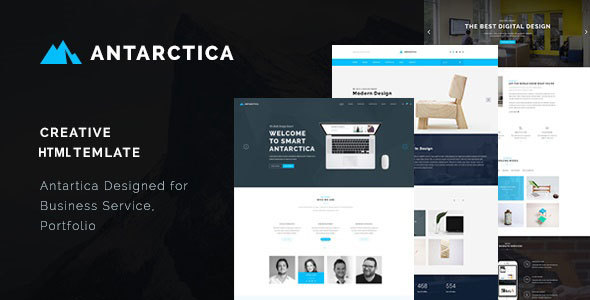 Antarctica - Business Portfolio HTML5 Template