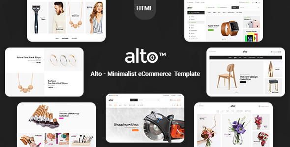Alto - Minimal HTML Template