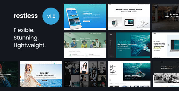 Restless - Stunning & Flexible Multi-purpose HTML Template