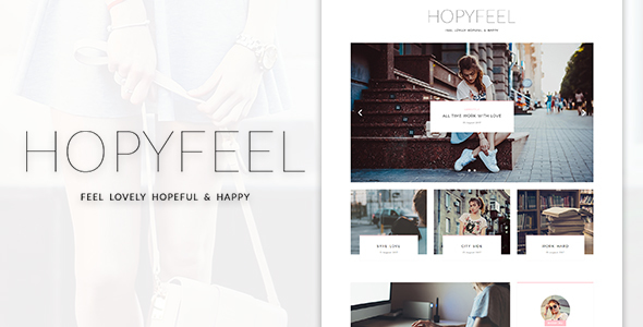 Hopyfeel - Personal Blog HTML Template