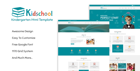 School Template for Kindergarten Student - Kidschool