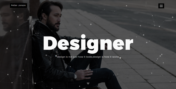 Designer - Personal Portfolio Template