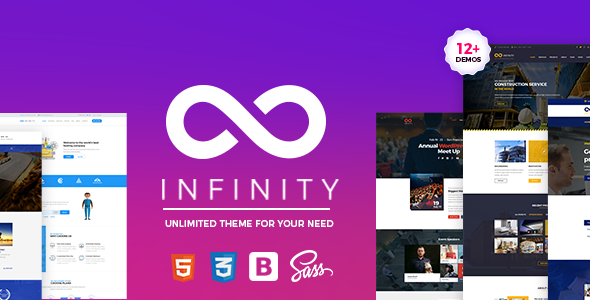 infinity - One Page HTML Template