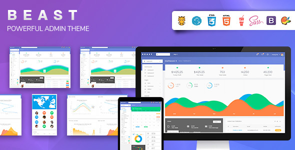 Bootstrap 4 Admin Template