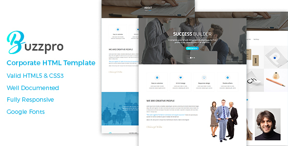 Corporate HTML Template - Buzzpro