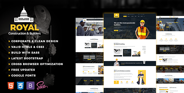 Royal - Construction HTML Template