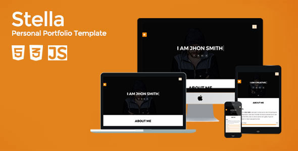 Stella - Personal Portfolio Template