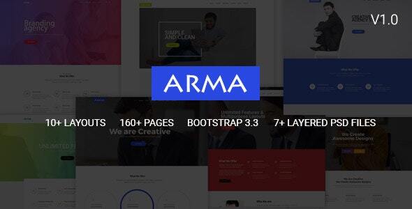 Arma | Multipurpose HTML5 Template