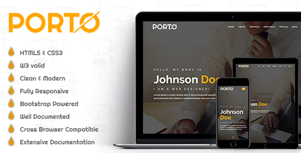 Porto - Personal Portfolio Template