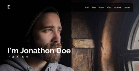 Expert - Creative Personal Portfolio Template