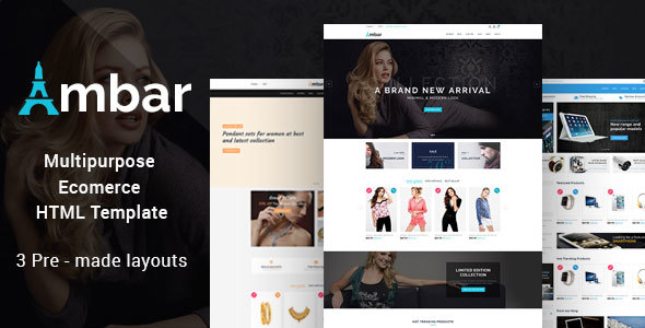 Ambar - Responsive Multipurpose E-Commerce HTML5 Template