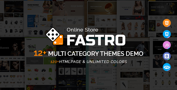 Fastro - E-Commerce Bootstrap Responsive Template