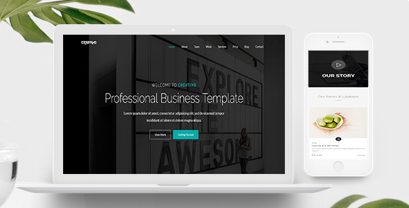 Creativo - One Page Parallax