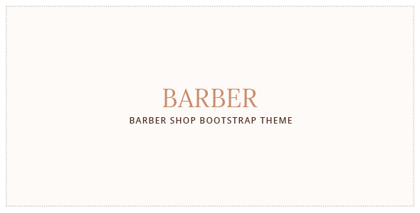 Barber - Hair Salon Bootstrap Template