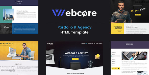 Webcore : Portfolio & Agency HTML Template