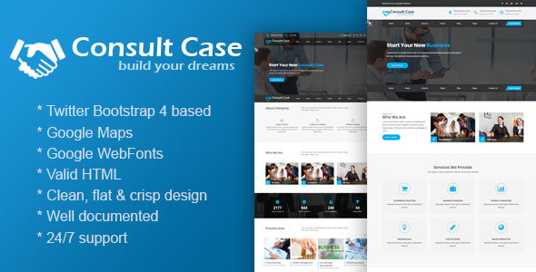 Consult Case - A Consultancy Service & Consulting Business Template
