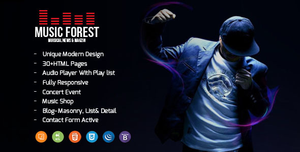 MusicForest Music Blog Artist and Online Store