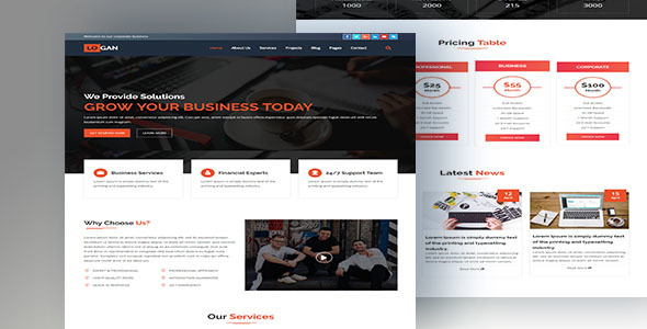 LOGAN-Multipurpose HTML5 Business Template