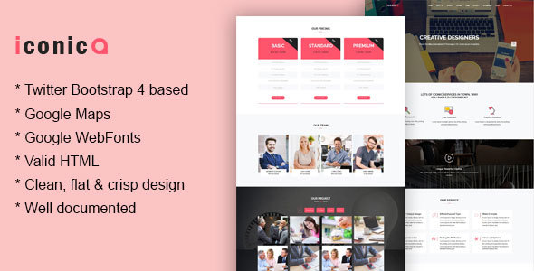 Iconic  || Corporate and Business Template